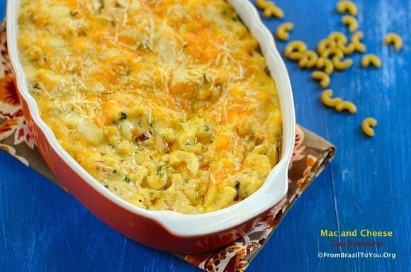 Mac and Cheese Carbonara