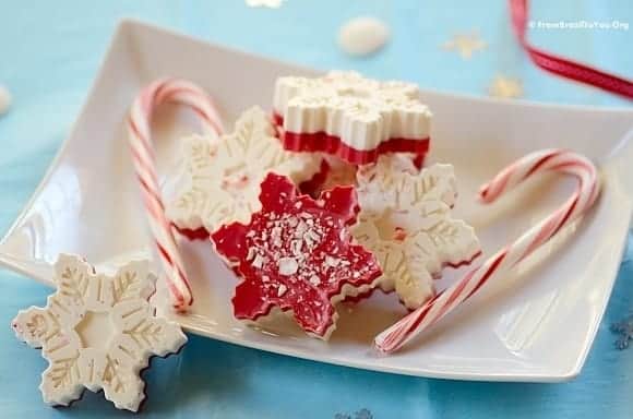 PEPPERMINT SNOWFLAKE BARKS peppermint-snowflake-barks