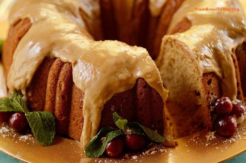 Spiced Sweet Potato Pound Cake with Caramel Frosting Easy and Delish