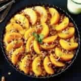 Peach Maple Breakfast Pie