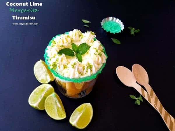 Coconut Lime Margarita Tiramisu