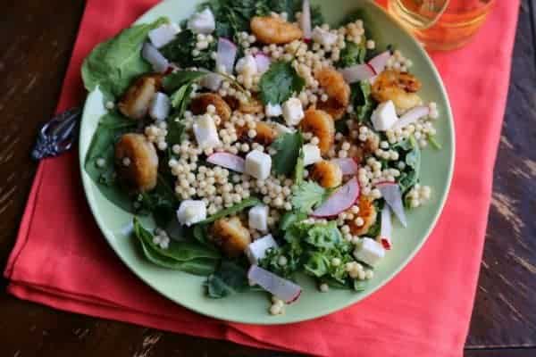 Roasted shrimp couscous salad — Vianney Rodriguez — Sweet Life Bake Roasted-Shrimp-Couscous-Salad