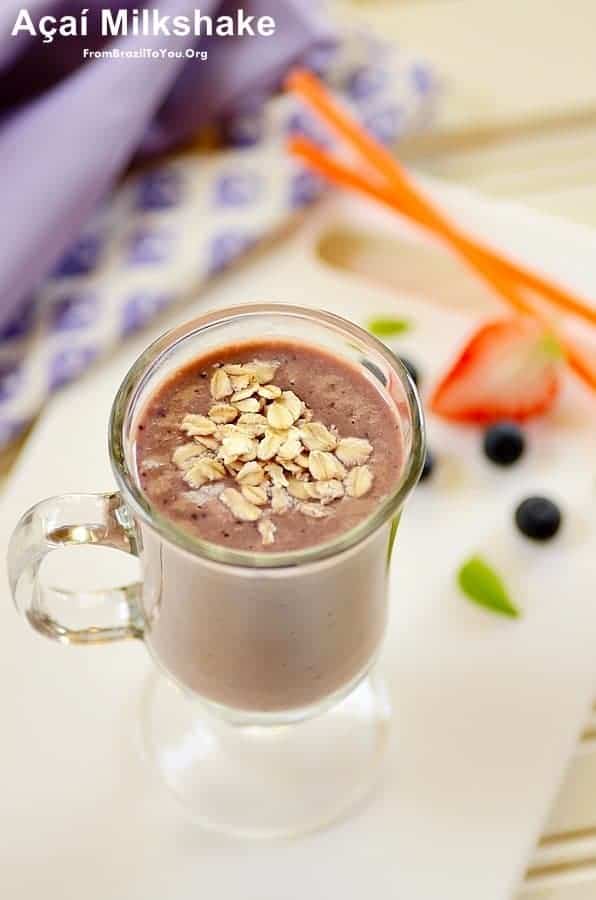 açaí milkshake 