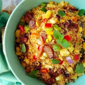 A bowl of farofa