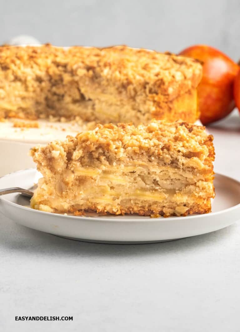 Caramel Apple Cake Easy and Delish