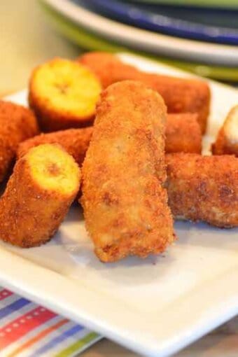 Breaded-deep-fried-bananas, Banana-empanada