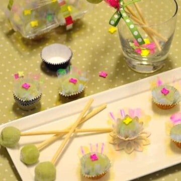 Grape-surprise, grape brigadeiros
