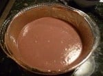 chocolate sauce in a bowl