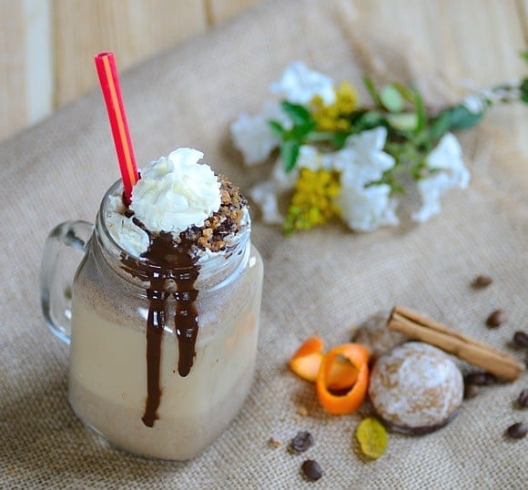 Chocolate-Gingerbread Cookie Frappuccino Chocolate-Gingerbread Cookie Frappuccino