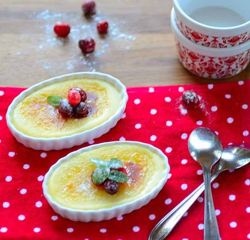 Corn Creme Brulee