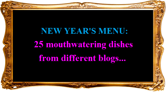 A screenshot of New Year\'s Menu