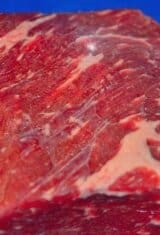 uncooked salted beef