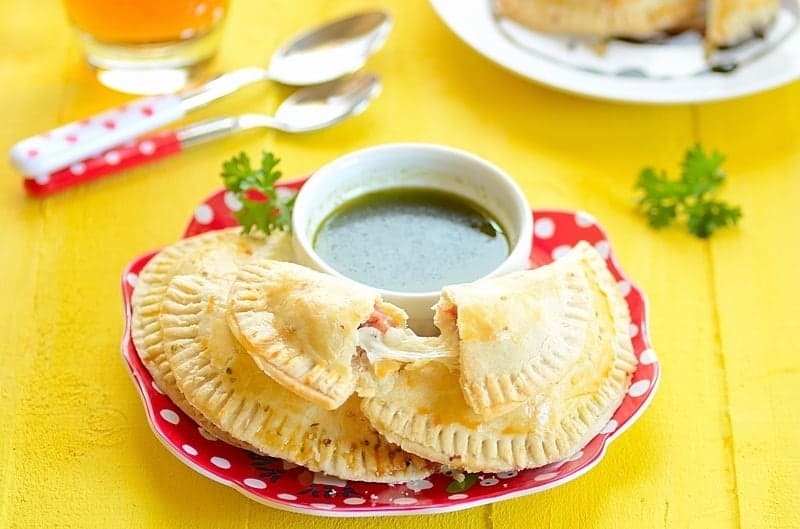Pizza Empanadas -- Two dishes in one! Got yours?