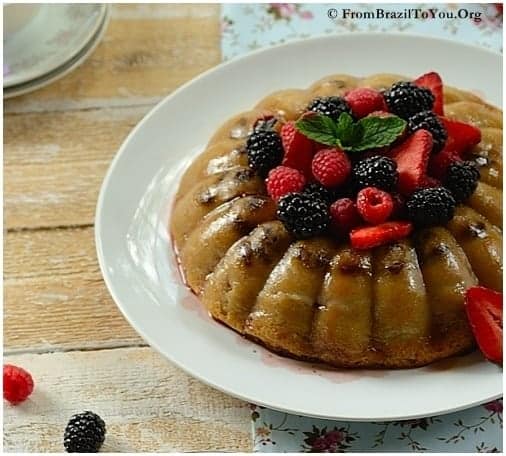 Coimbra-style bread pudding