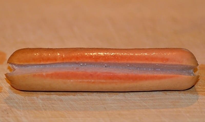 plump sausage link