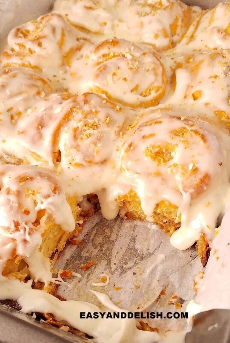 coconut rolls in a baking pan