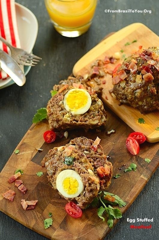 Egg Stuffed Meatloaf