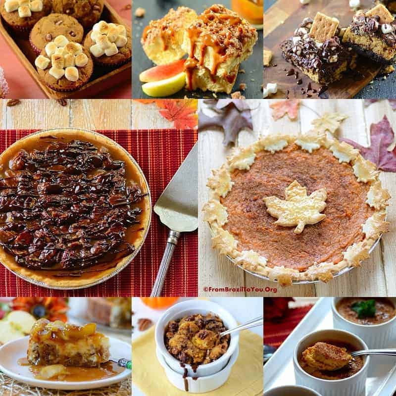 35 Thanksgiving Recipes -- Desserts