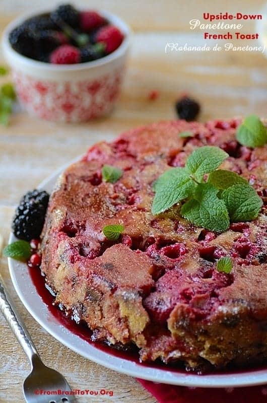 Upside-Down Panettone French Toast (Rabanada de Panetone)