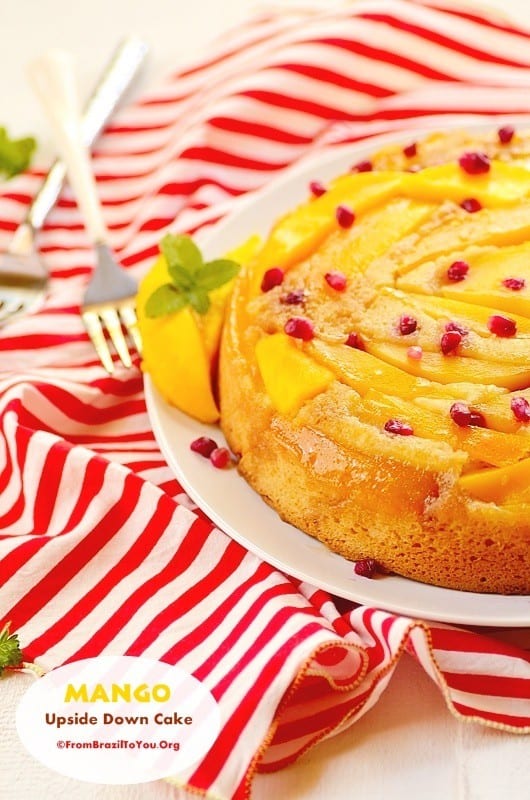 Mango Upside Down Cake