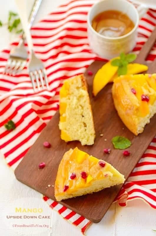 Mango Upside Down Cake