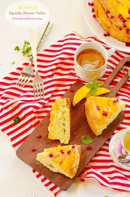 Mango Upside Down Cake