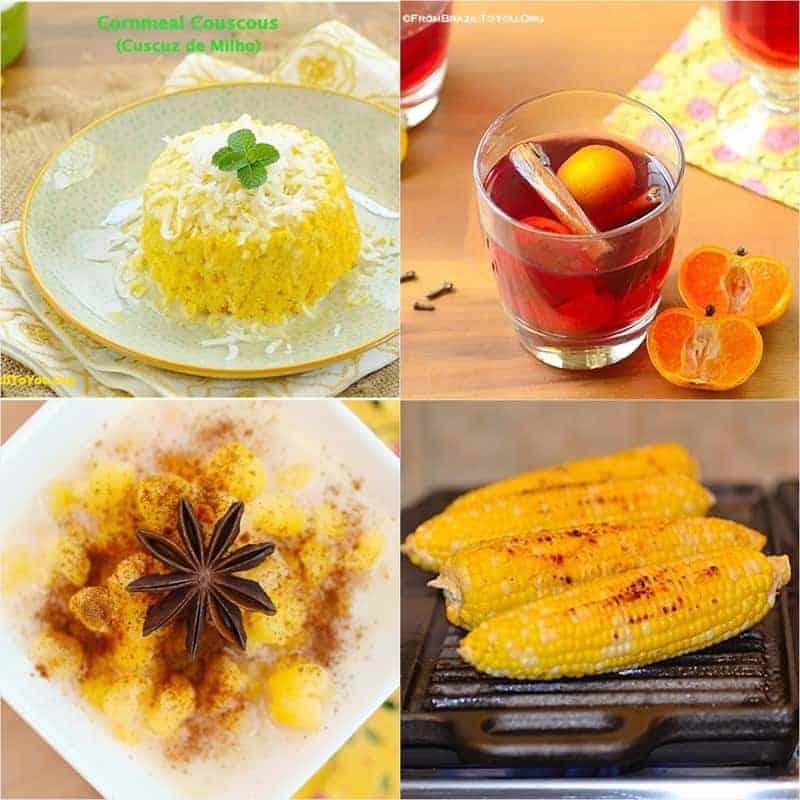 June Festivals' corn Dishes (Comidas das Festas Juninas)