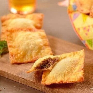Fried beef empanadas