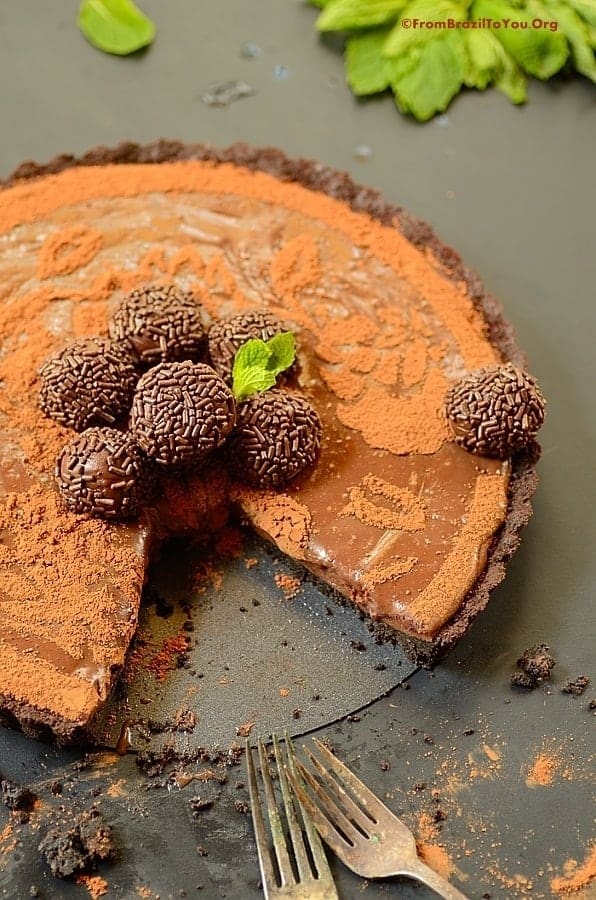 Torta de brigadeiro