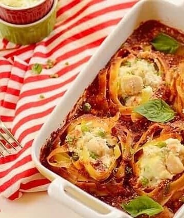 Chicken casserole nests