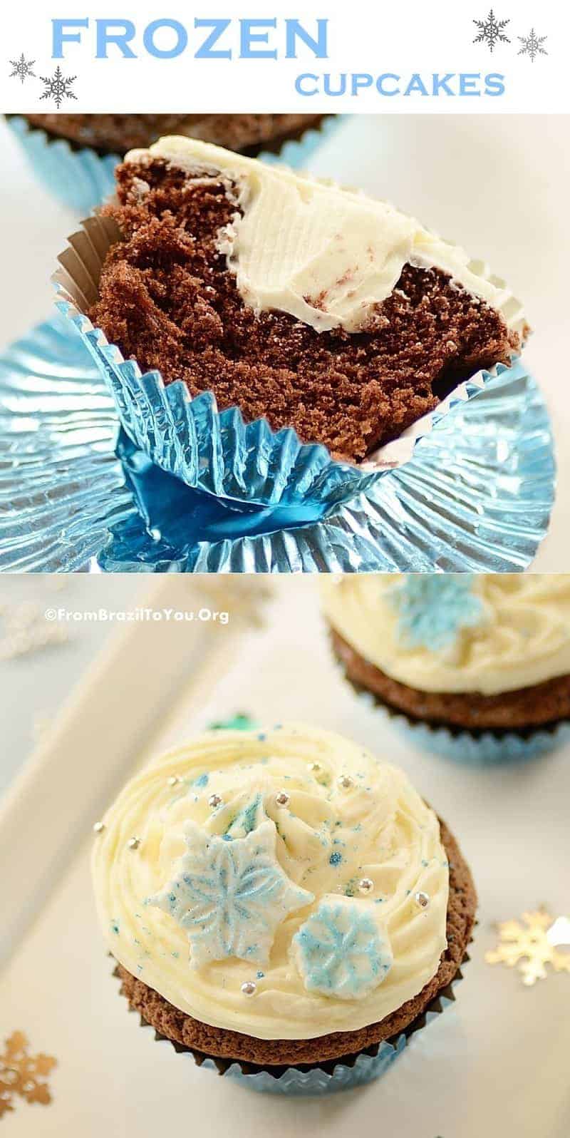 montage of cupcakes in wrappers