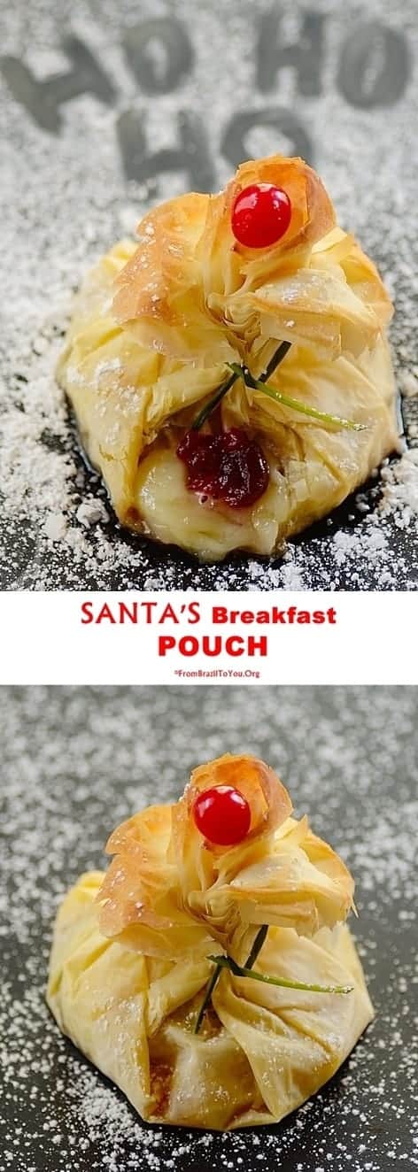 Santa's Breakfast Pouch or Saquinho de Papai Noel