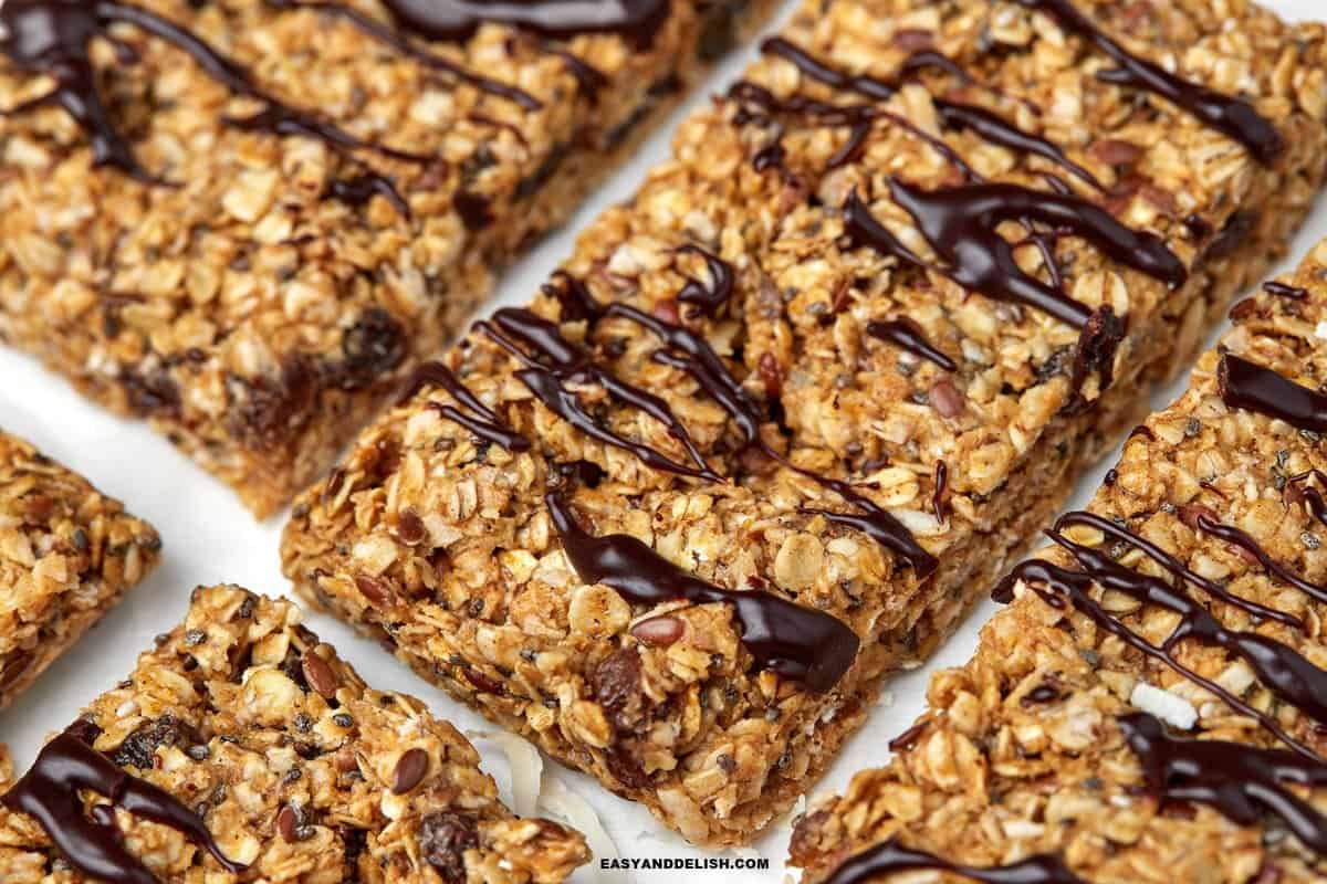 Healthy homemade energy bars