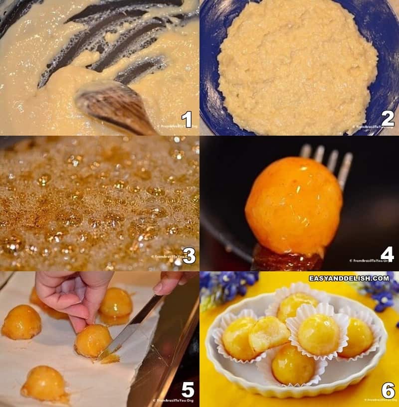 recipe steps