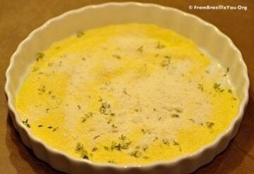 cornmeal in a bowl