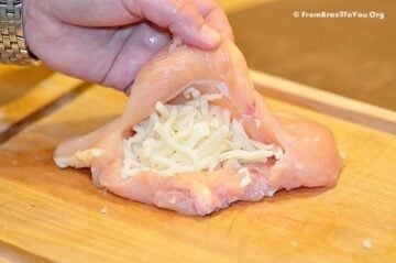 chicken stuffed with cheese