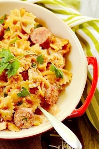 One-Pot-Sausage-Pasta