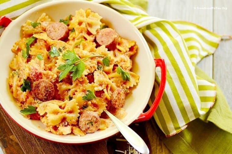 One Pot Sausage Pasta One-Pot-Sausage-Pasta