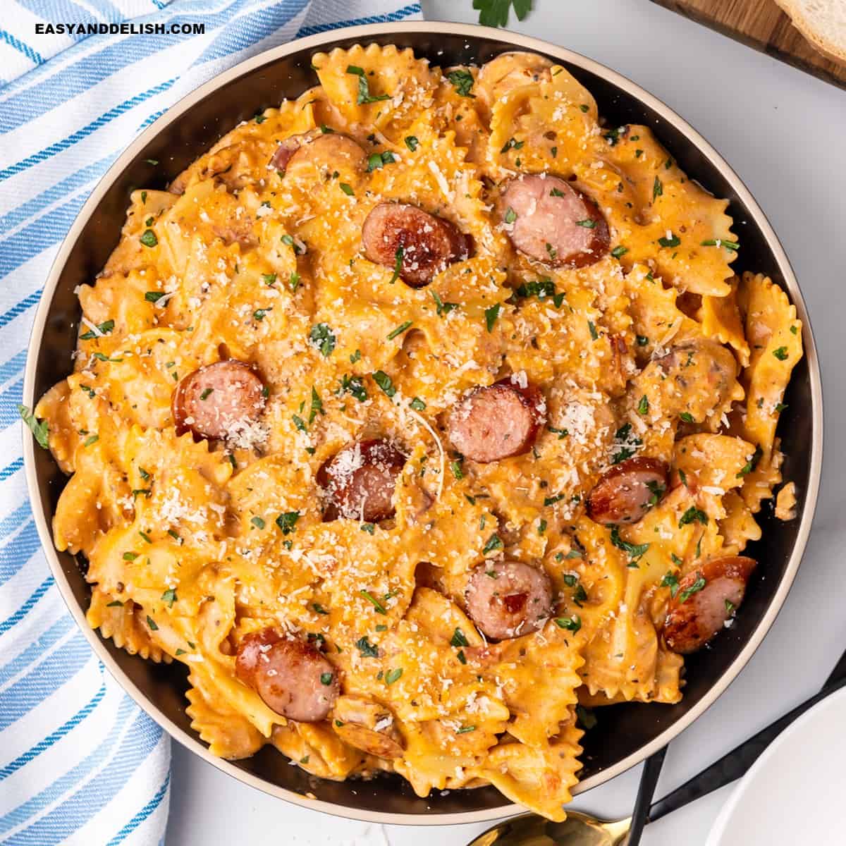 Creamy Y Italian Sausage Pasta One