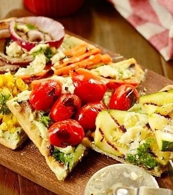 grilled-vegetable-pizza