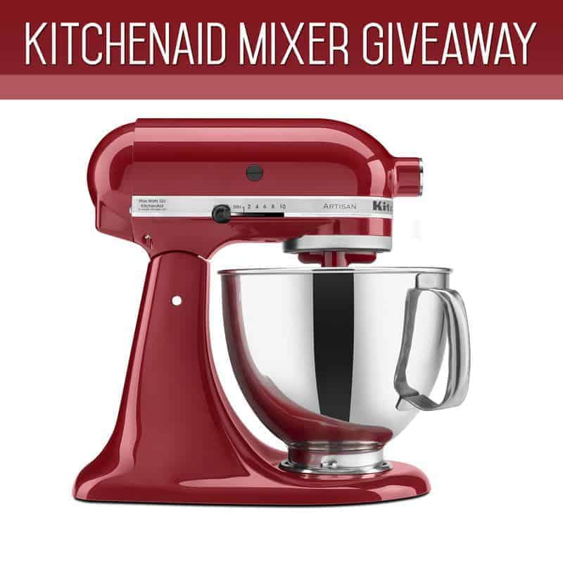 kitchenain mixer giveaway