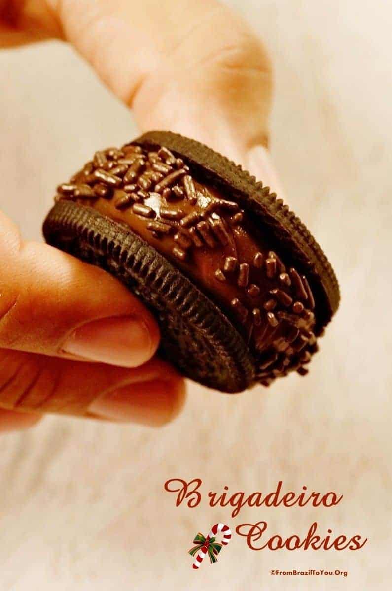 Image showing Brigadeiro cookies from December monthly meal plan