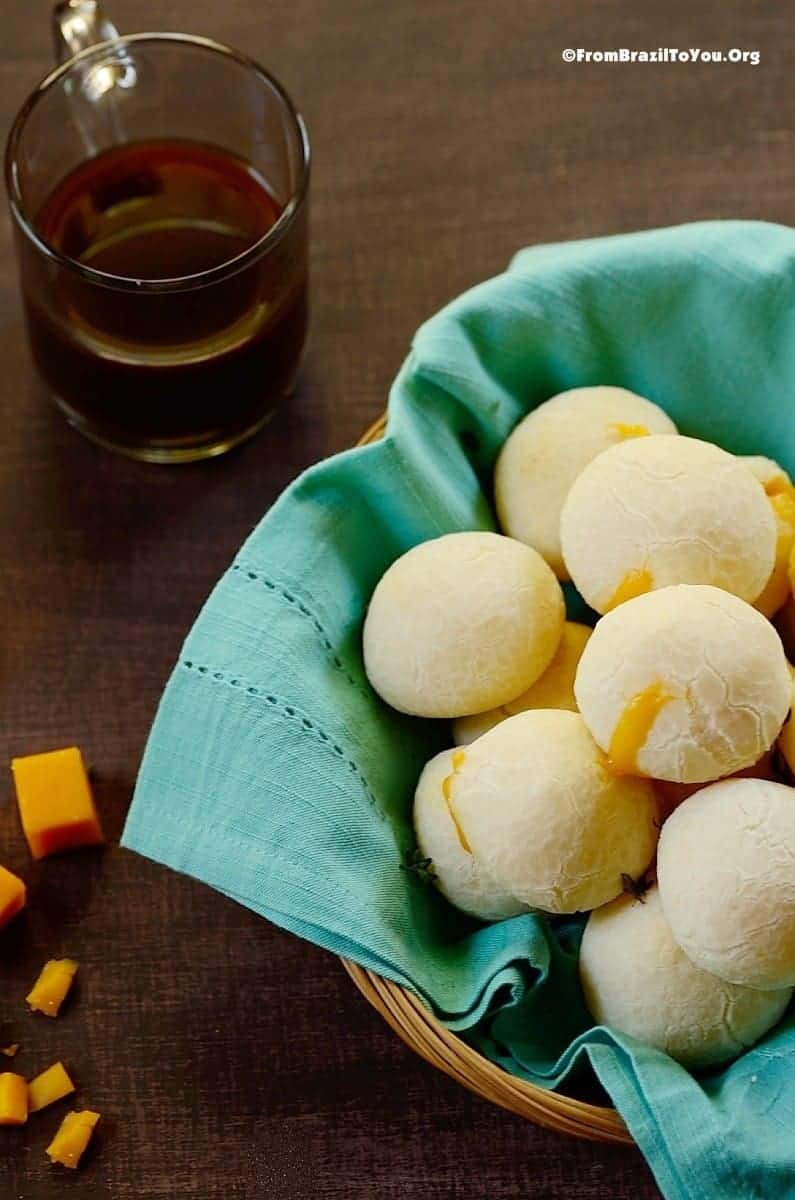 a basket full of Cheese Rolls