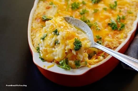 Ham and Cheese Baked Rice Recipe (Arroz de Forno Misto) - Easy and Delish