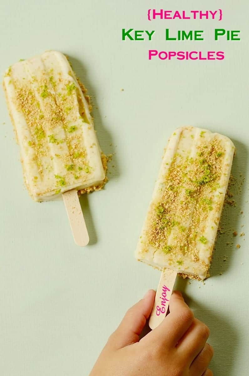 A Lime green popsicle.