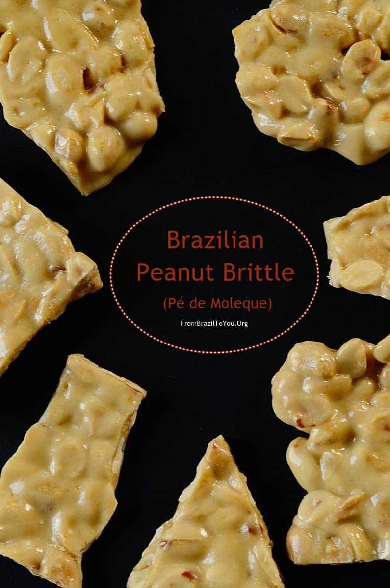 Brazilian Peanut Brittle  on a surface