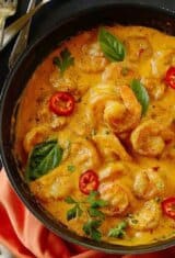 One-pot-shrimp-in-coconut-sauce
