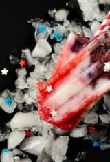 Berry-Coconut-Yogurt-Popsicles, Patriotic-Fruit-Popsicles