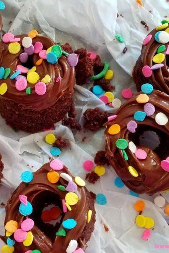 Nutella-funfetti-donut-cookies, Chocolate-hazelnut-spread-funfetti-donut-cookies, Nutella-cookies, Confetti-cookies