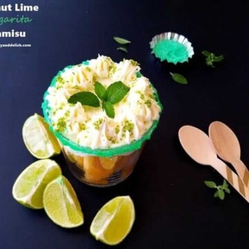 coconut tiramisu ina  glass